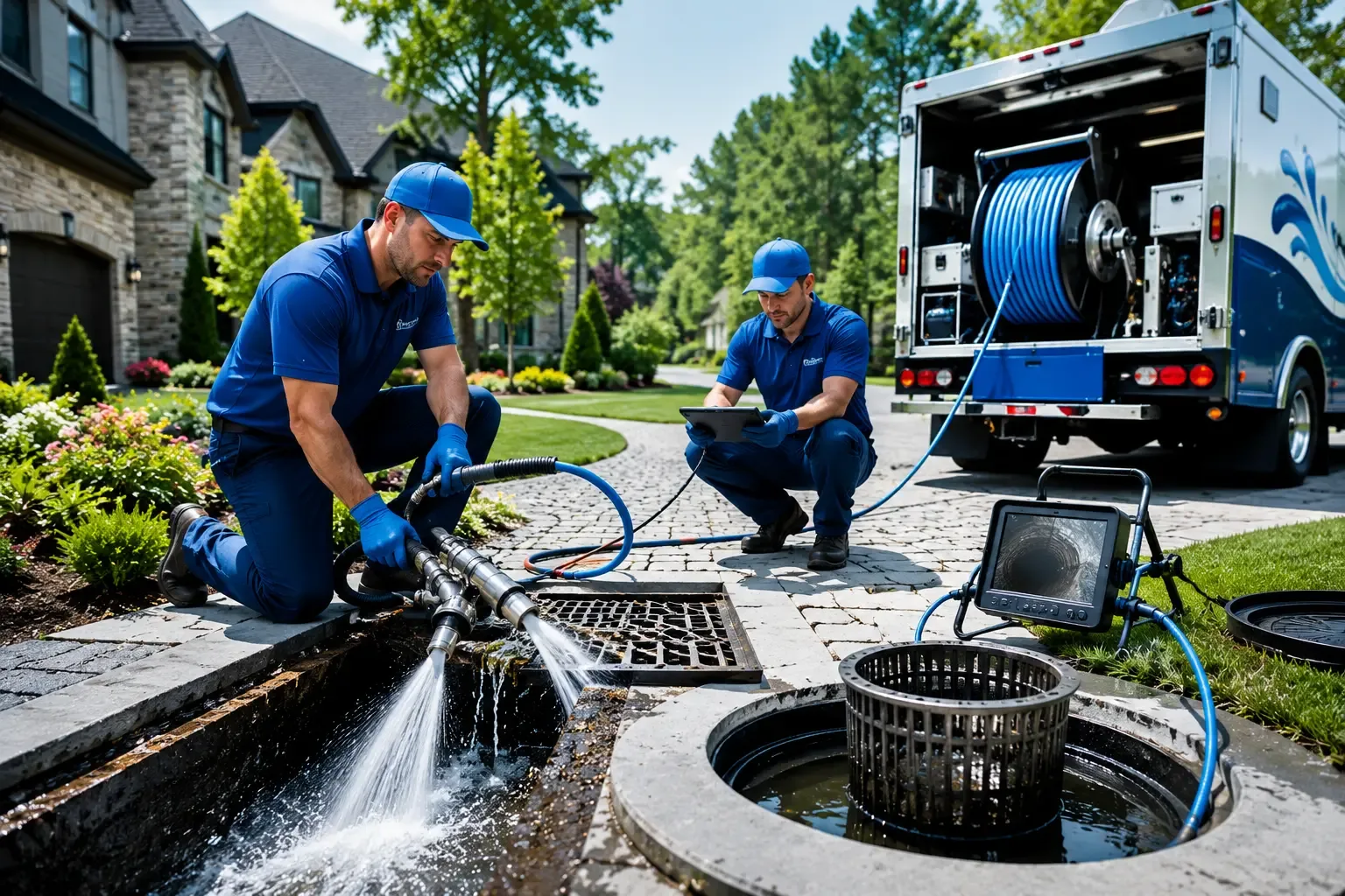 Local outdoor drain cleaning professionals in Scottville, MI